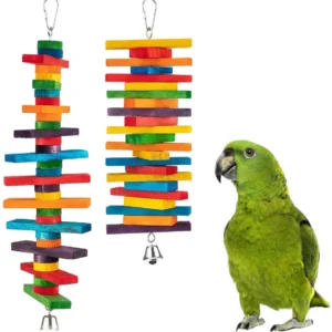 Colorful Wooden Bird Toy