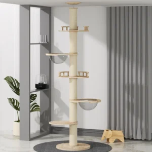Luxury Waterproof & Adjustable Cat Tree