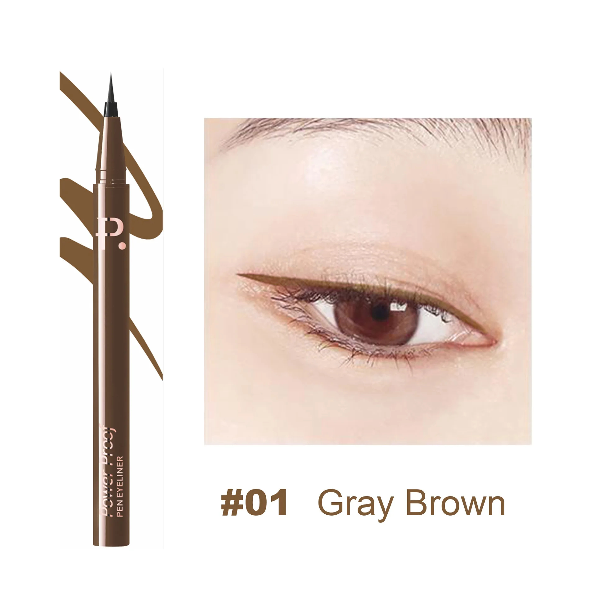 P. Satin Finish Liquid Eyeliner - Image 9