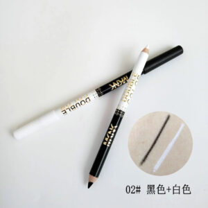 MKNK Waterproof Smudge-Proof Eyeliner - Black+White