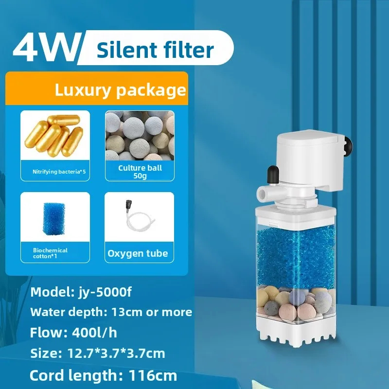 JSD 3 in 1 Ultra-Quiet Aquarium Filter - Image 13