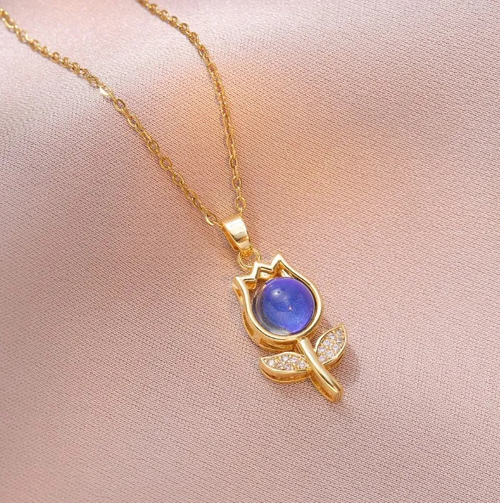 Color Changing Heart Necklace