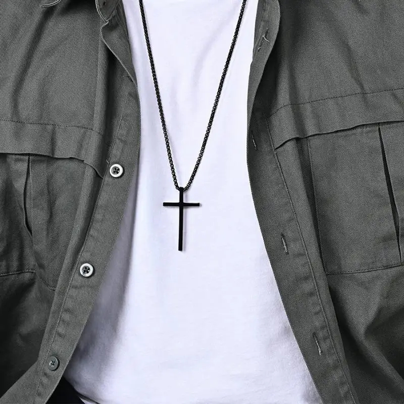 Men's Cross Pendent - Image 9